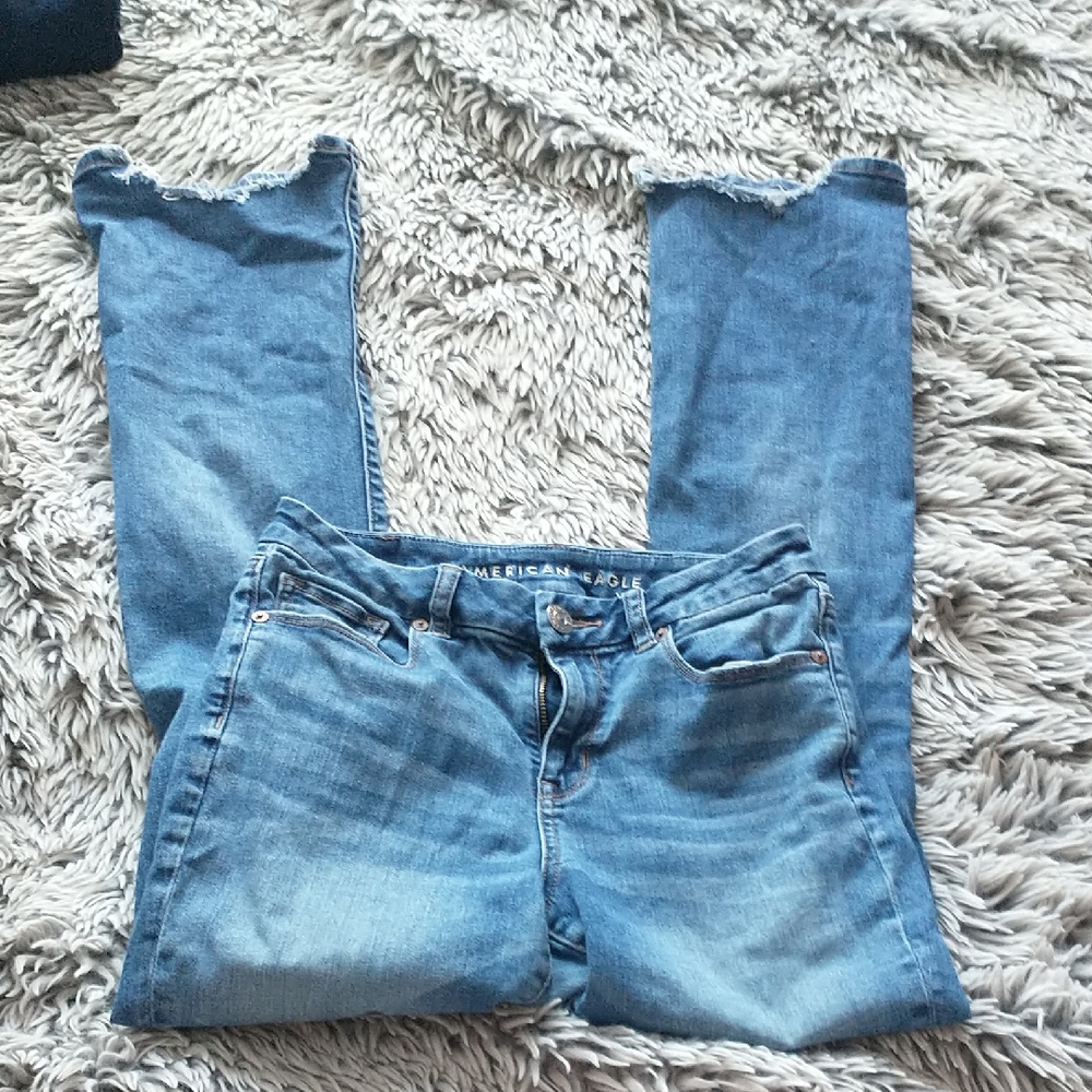 American Eagle Outfitters Women's Blue Jeans